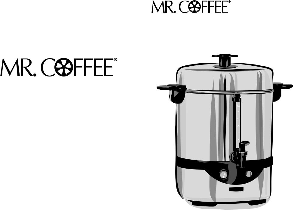 Mr. Coffee CBTU45 User Manual