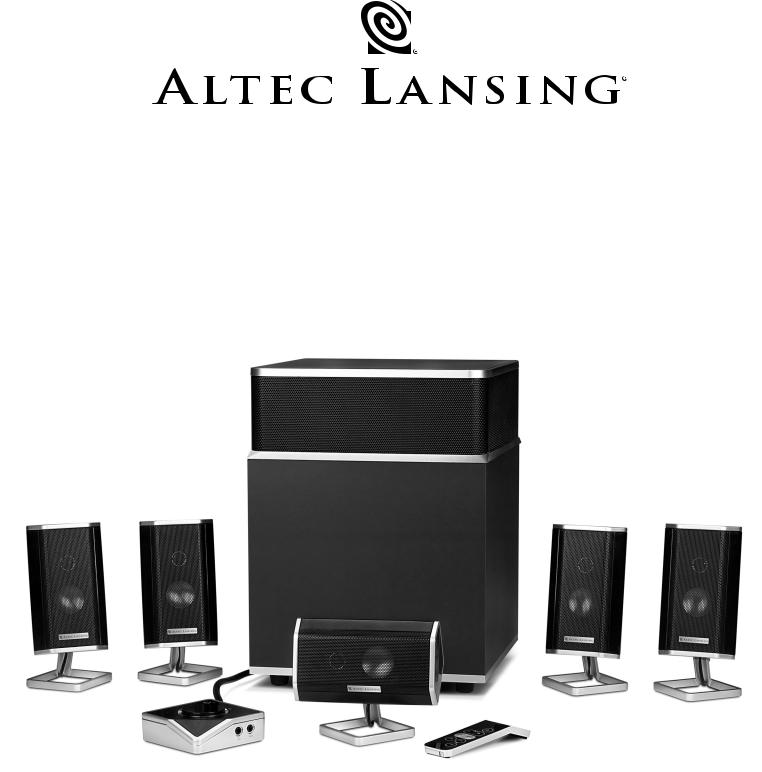 Altec Lansing FX5051 User Manual
