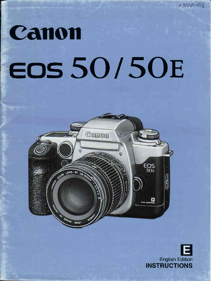Canon 50E User Manual