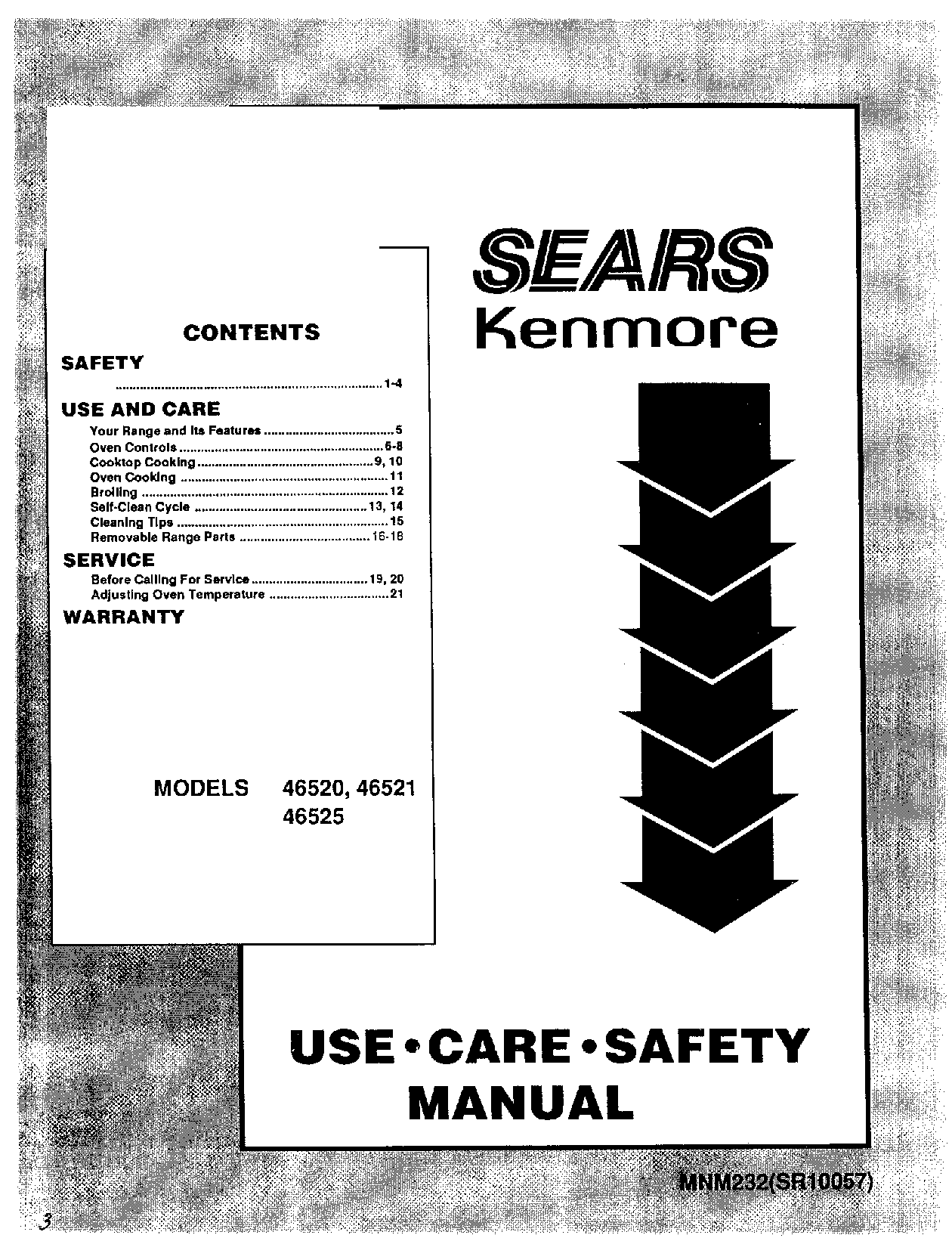 Kenmore 9114652090, 9114652091, 9114652092, 9114652190, 9114652191 Owner’s Manual