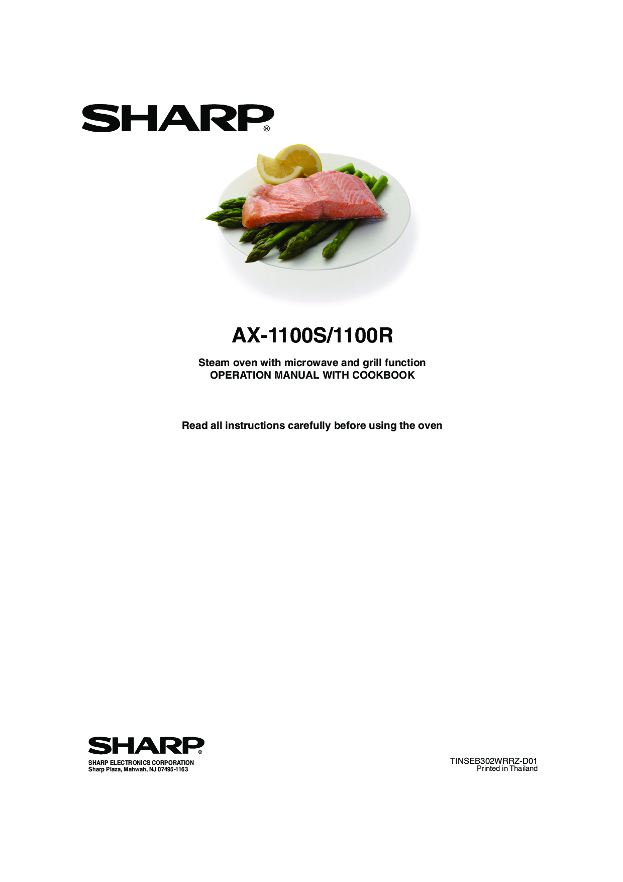 Singer AX-1100S, AX-1100R User Manual