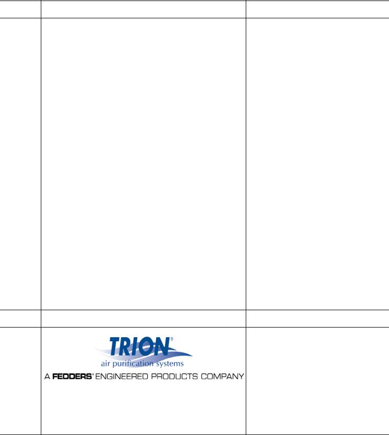 Trion SE400E, SE800E User Manual