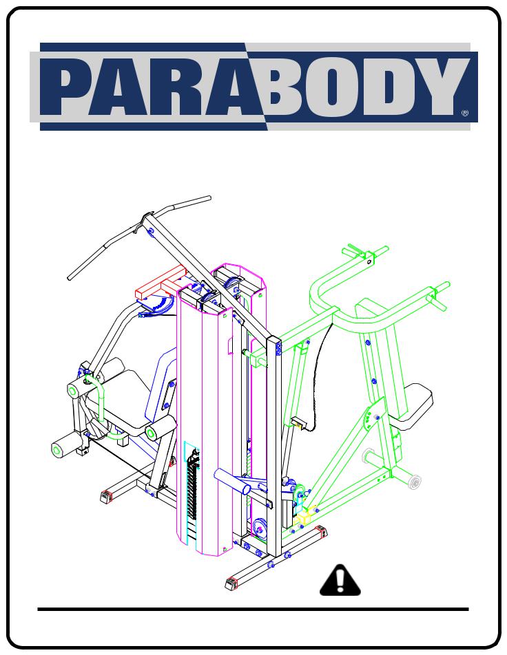 Life Fitness Parabody 663 User Manual