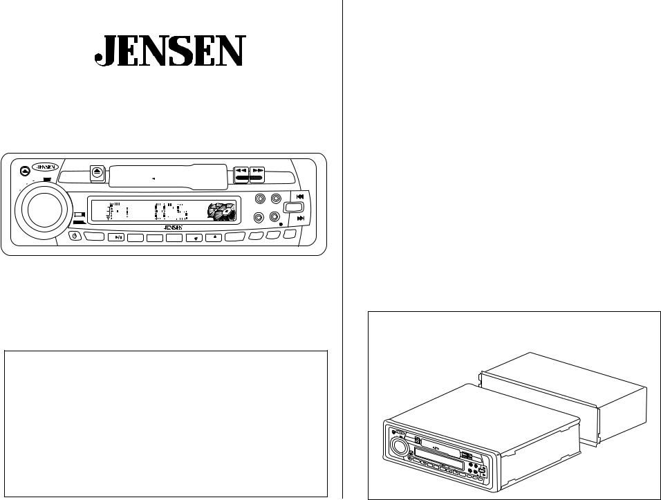 Jensen CR1620SE, CR1620 User Manual