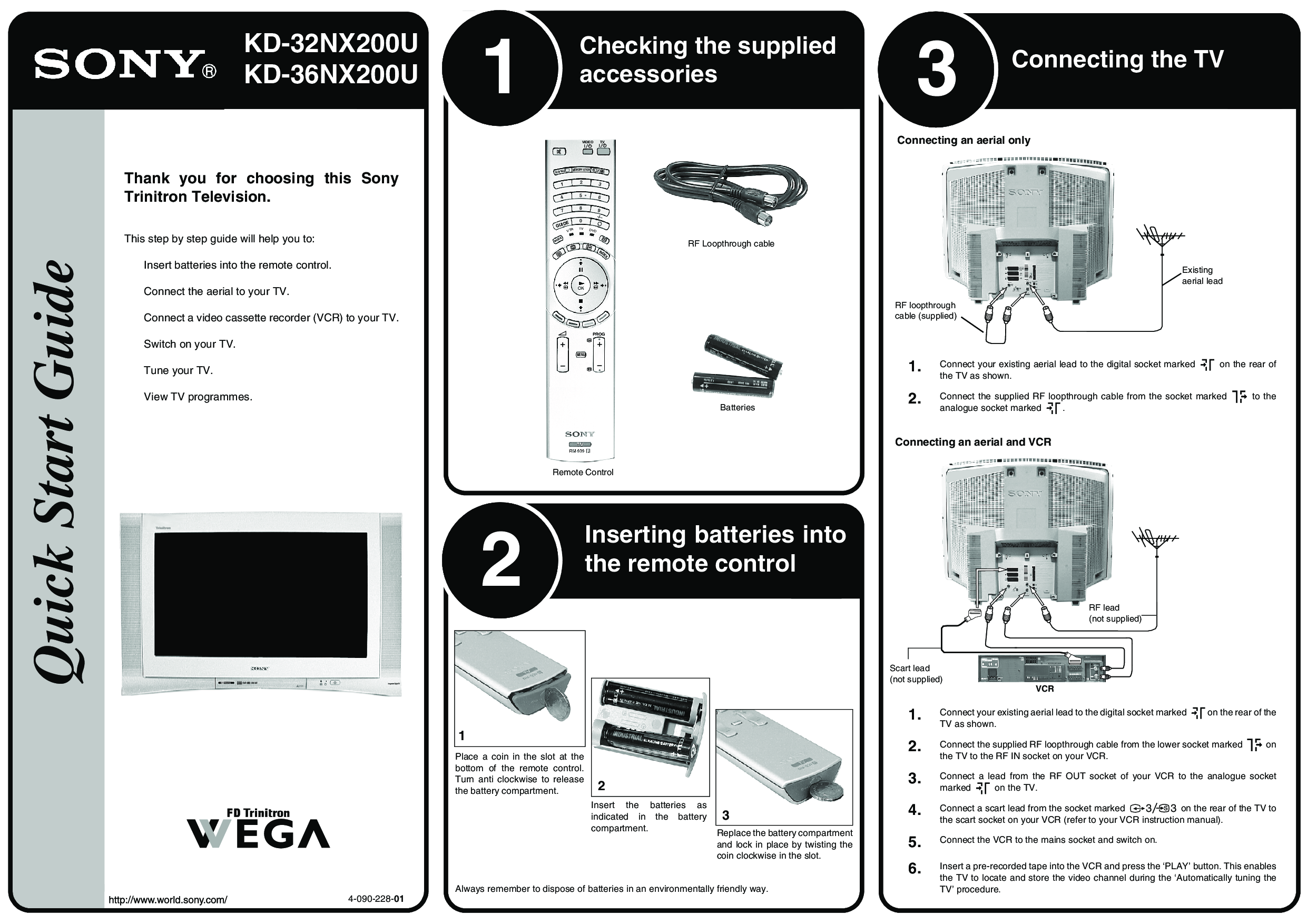 Sony 3KD-32NX200U User Manual