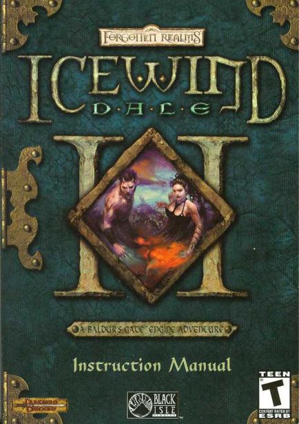 Games PC ICEWIND DALE 2 User Manual