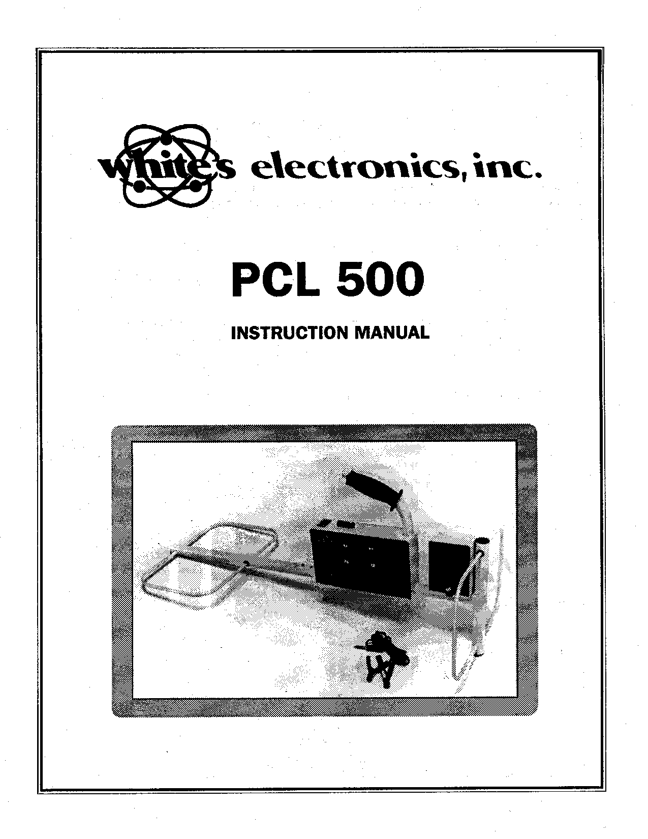 Whites Electronics PCL 500 User Manual