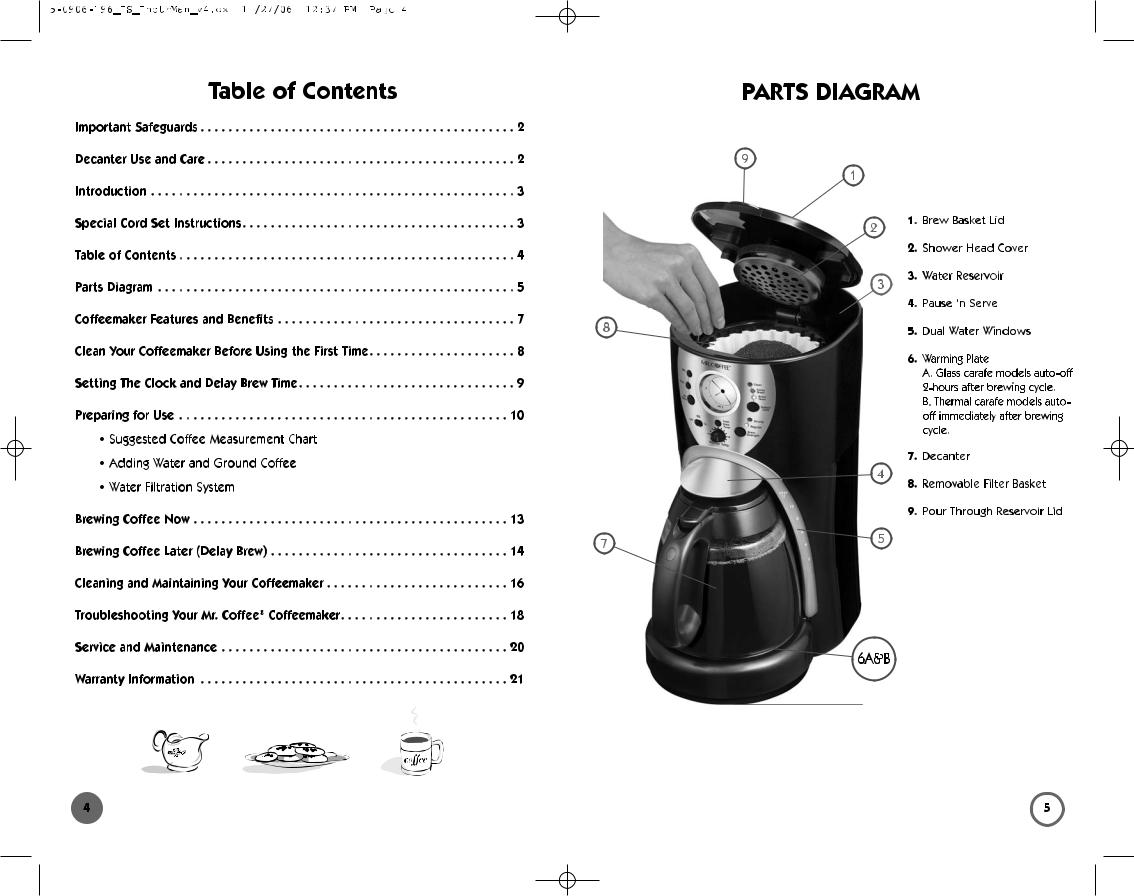Mr. Coffee ISX43 User Manual