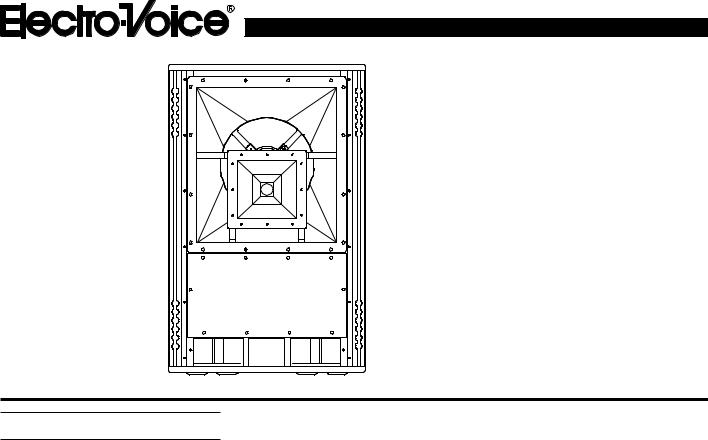 Electro-Voice XN EDS User Manual
