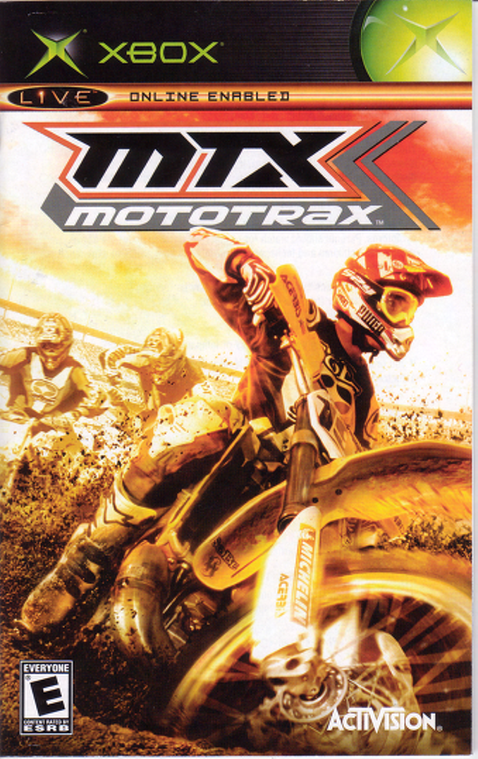 Games Microsoft XBOX MTX MOTOTRAX User Manual