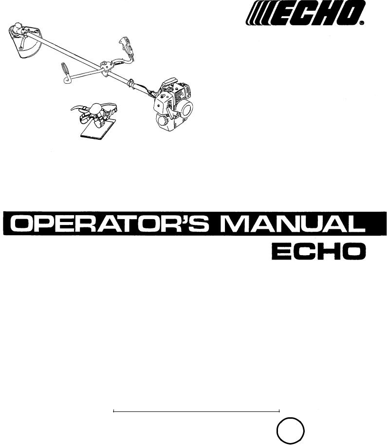 Echo SRM-3800 User Manual