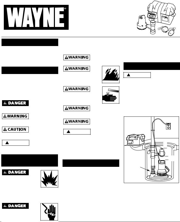 Wayne ESP15 User Manual