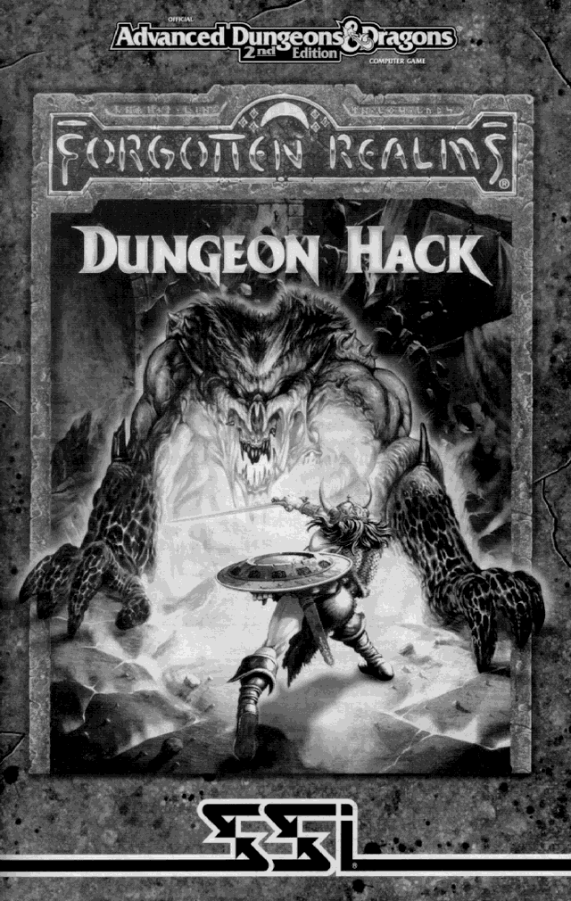 Games PC DUNGEON HACK User Manual