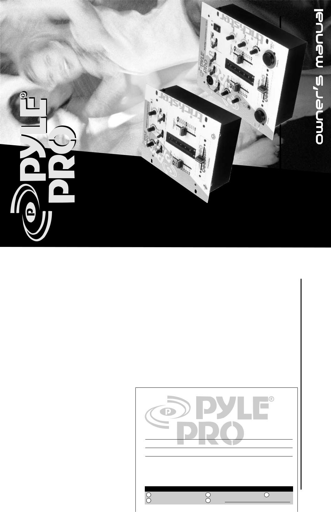 PYLE Audio PYD-710, PYD-720 User Manual