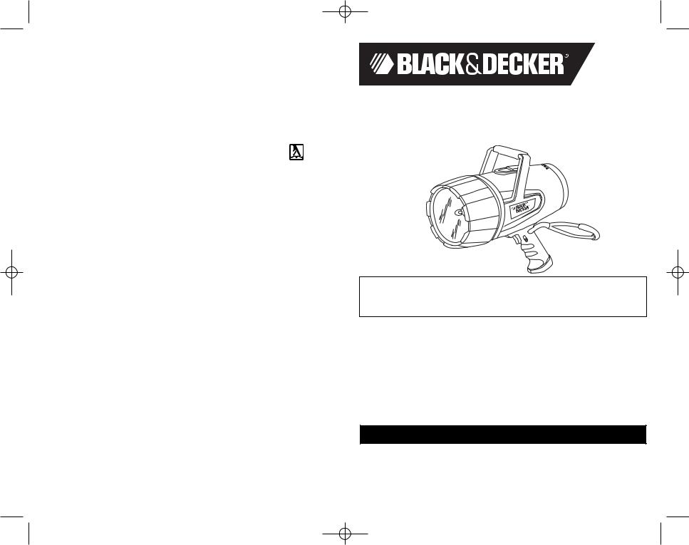 Black & Decker 90558474, V-2 Million, SL302B User Manual