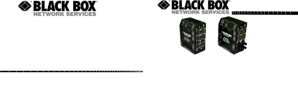 Black Box LBH600A, LBH150A, LBH240A User Manual