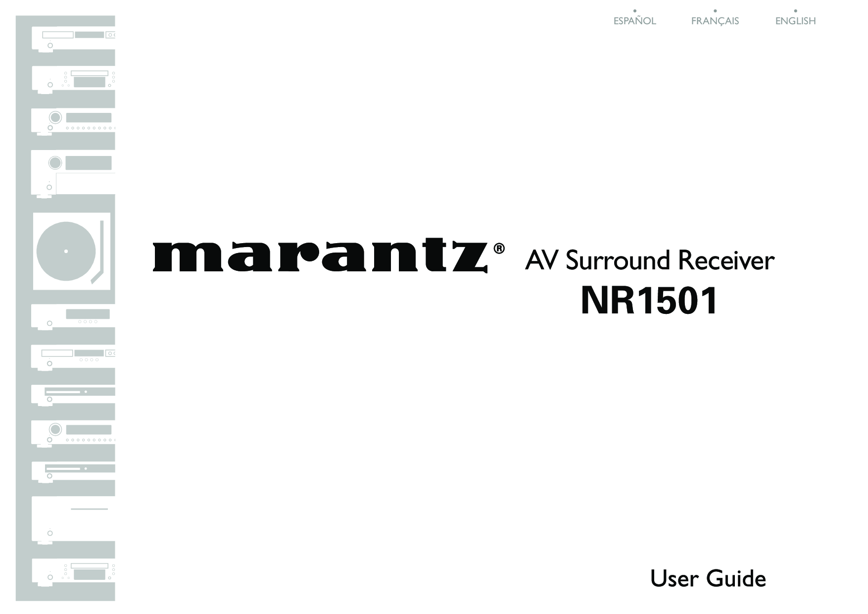Marantz NR1501, 541110291020M User Manual