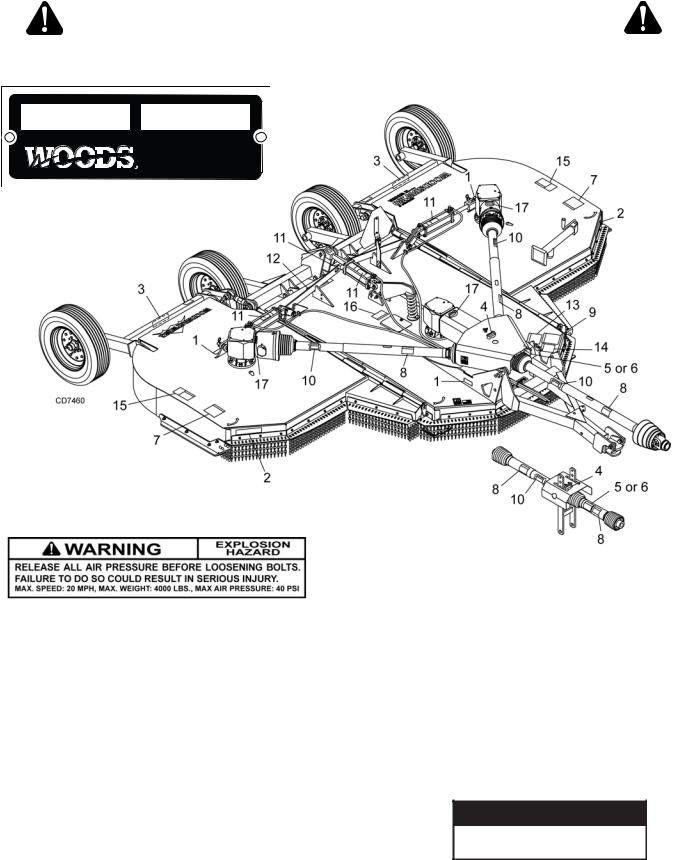 Woods Equipment BW180HDQ, BW180HB, BW180HD User Manual