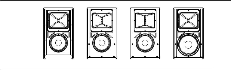 QSC Audio MD-L115, MD-L118, MD-F152-64r, MD-F122-94r, MD-F122-64r User Manual