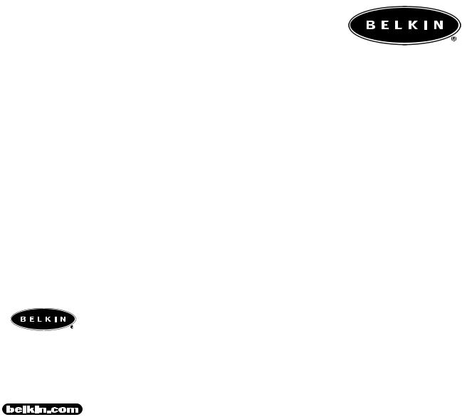 Belkin F6C525, F6C625, F6C425, F6C325 User Manual