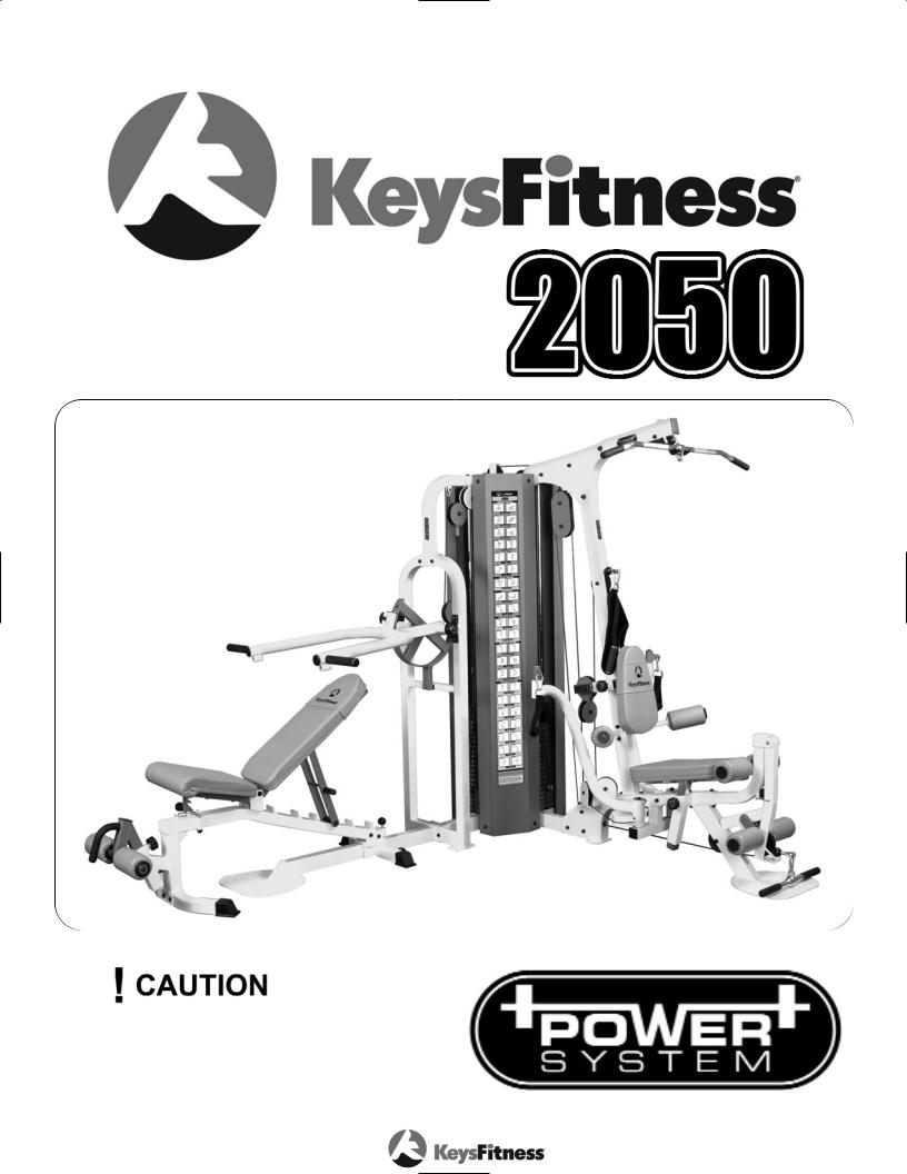 Keys Fitness KPS-2050 User Manual