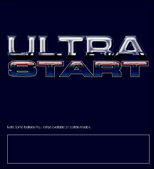 Ultra Start 450 User Manual