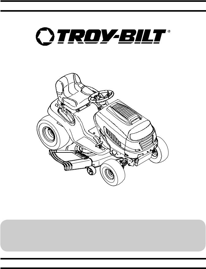 Troy-Bilt TB1942 User Manual