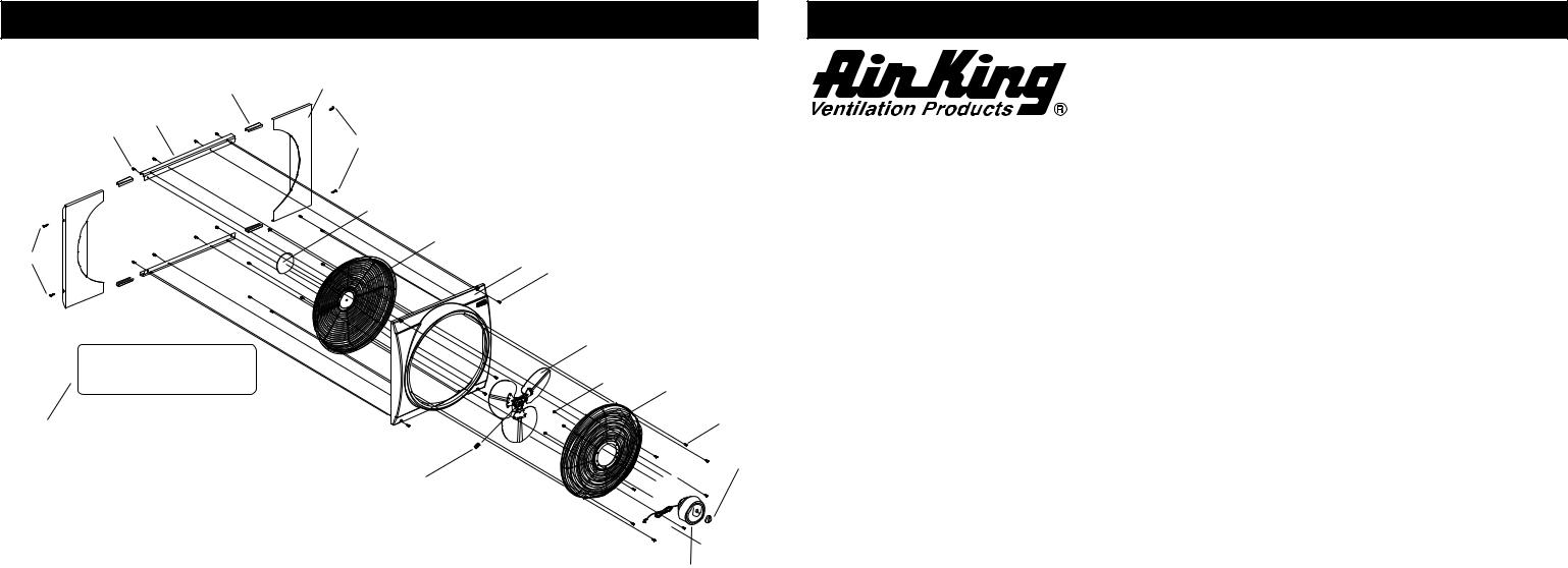 Air King 9166D, 3C614D User Manual