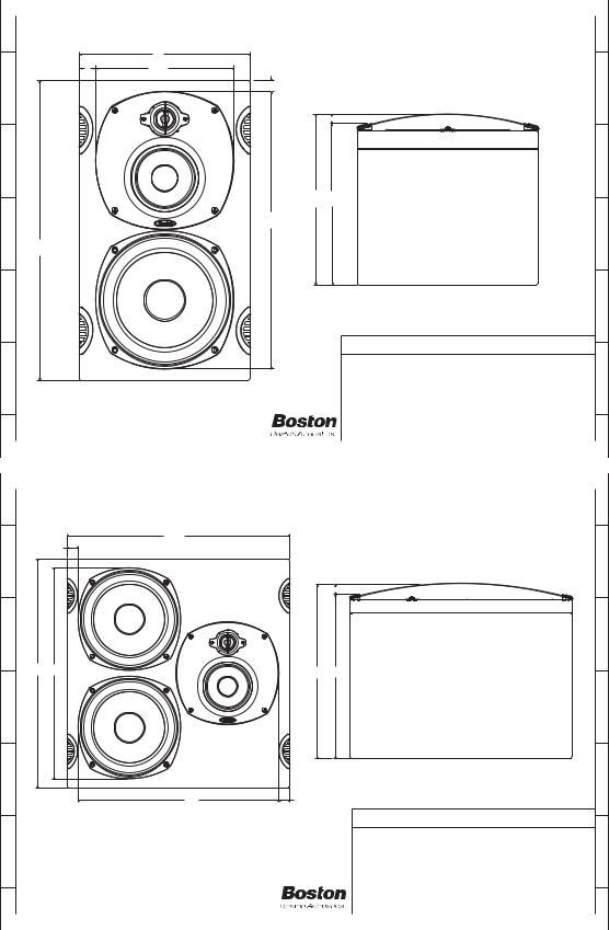 Boston Acoustics BT1, BT2 User Manual
