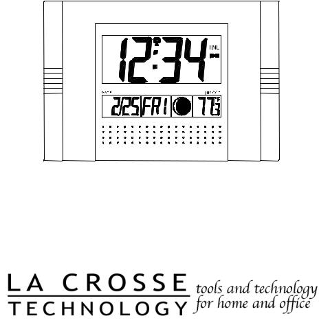 La Crosse Technology WS-8001U User Manual