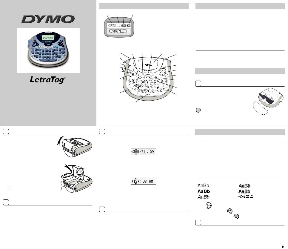 Dymo LT-100T User Manual