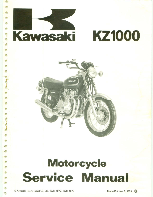 Kawasaki Kz Service Manual