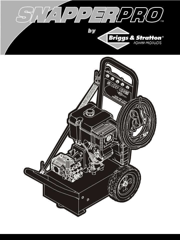 Briggs & Stratton 3500PSI User Manual