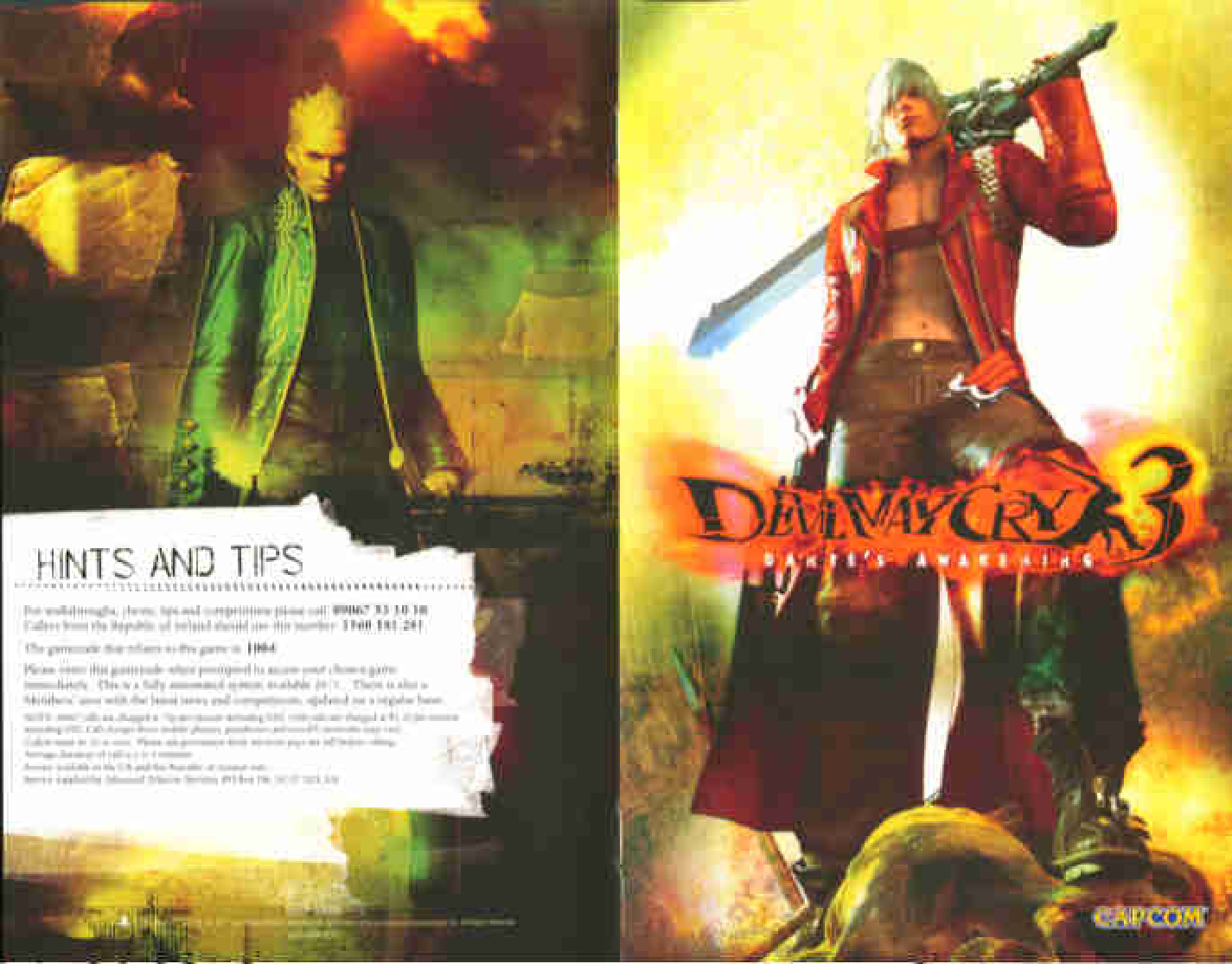 Games PS2 DEVIL MAY CRY 3 User Manual