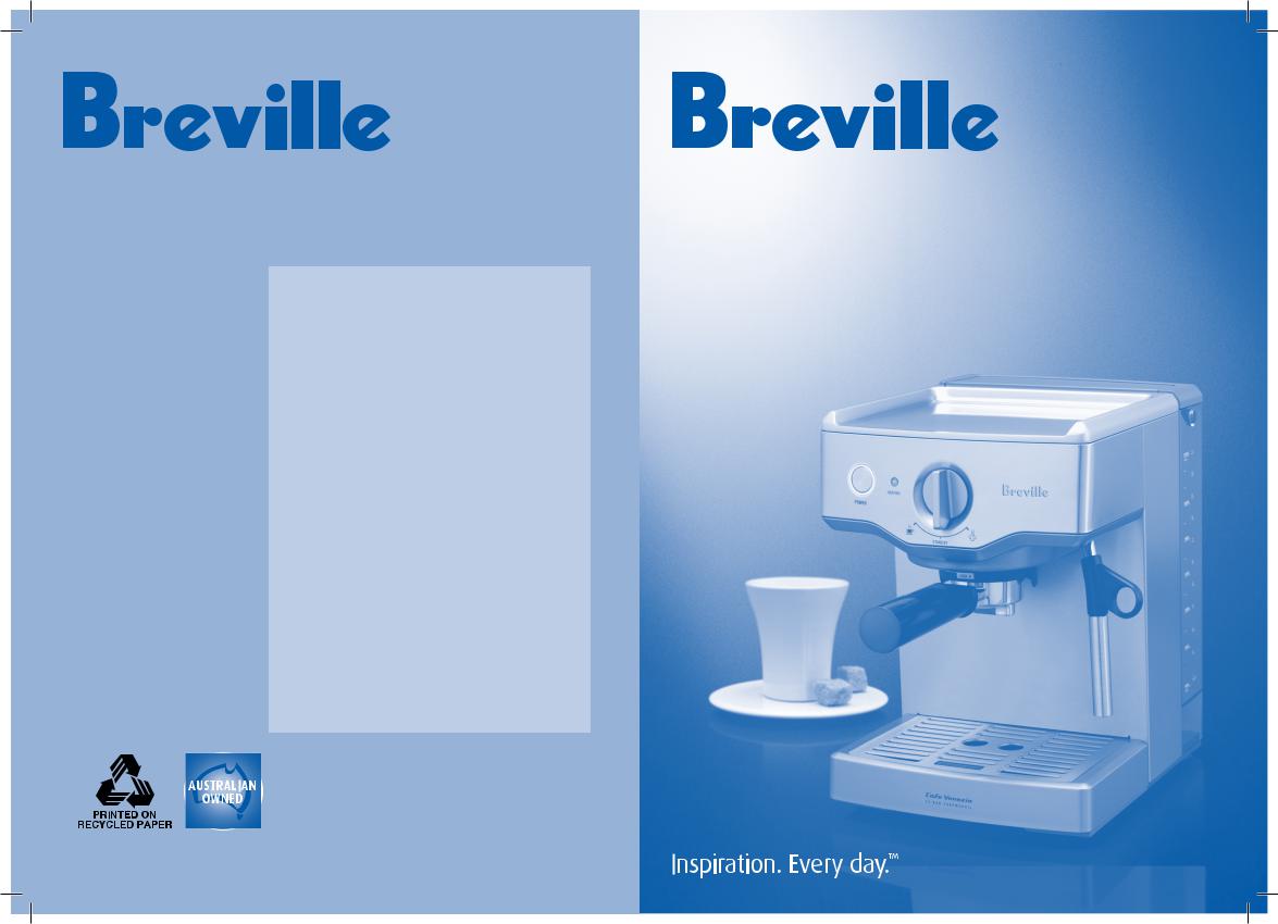 Breville BES250S User Manual