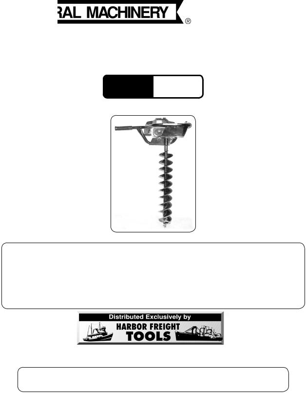 Harbor Freight Tools 95346 User Manual
