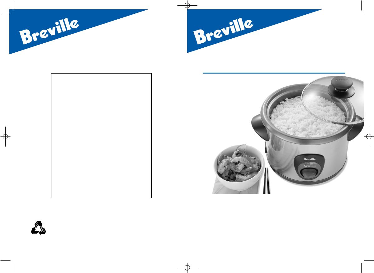 Breville RC19XL User Manual