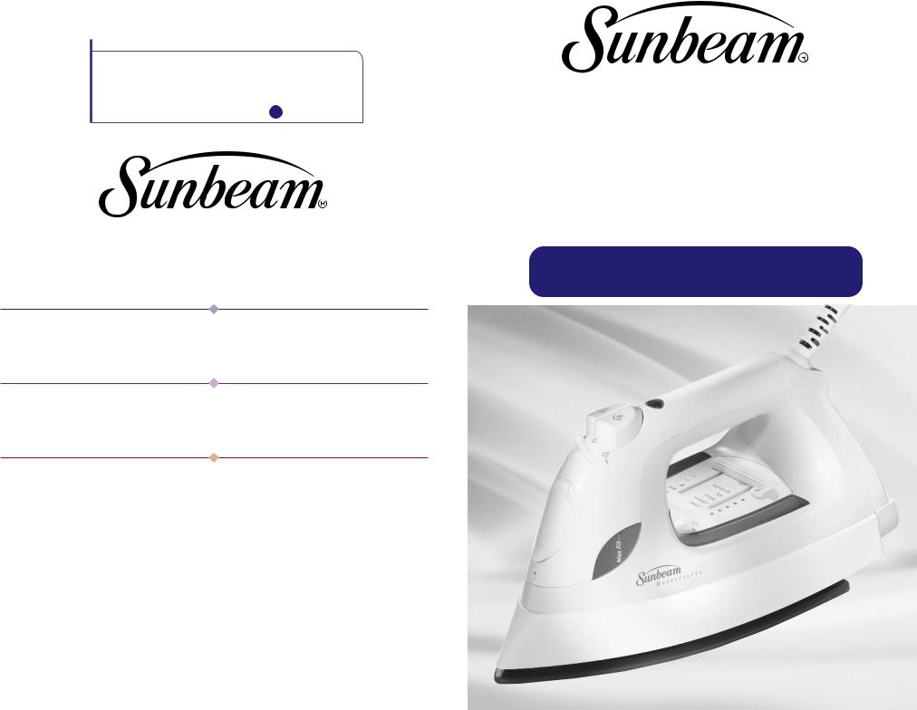 Sunbeam 3964-099, 3965-099 User Manual