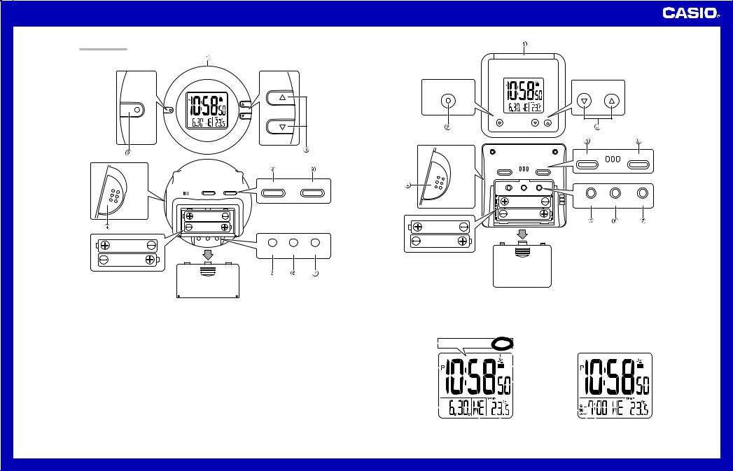 Casio DQD110 User Manual