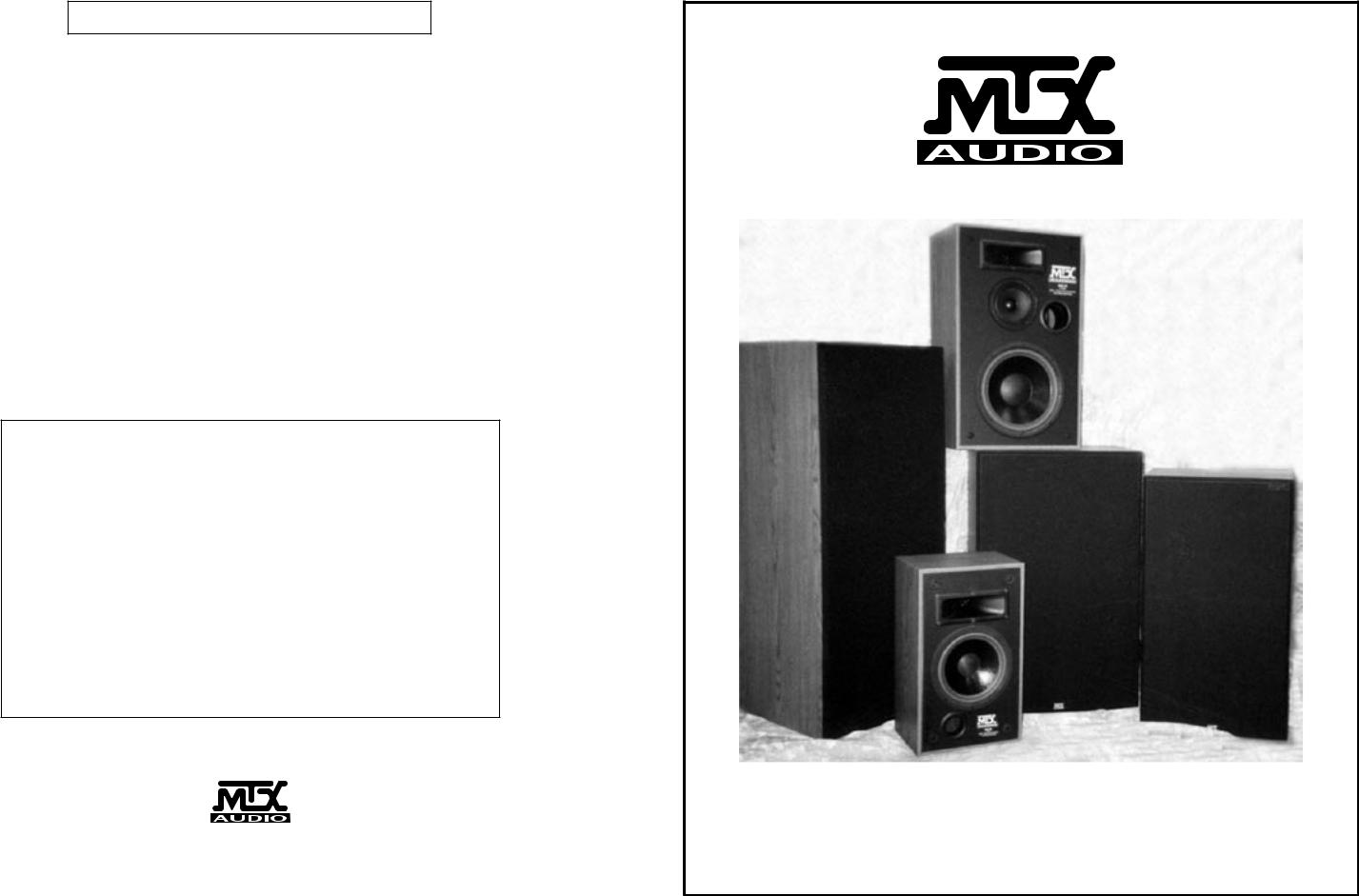 MTX Audio AAL15, AAL8, AAL12, AAL10, AAL212 User Manual