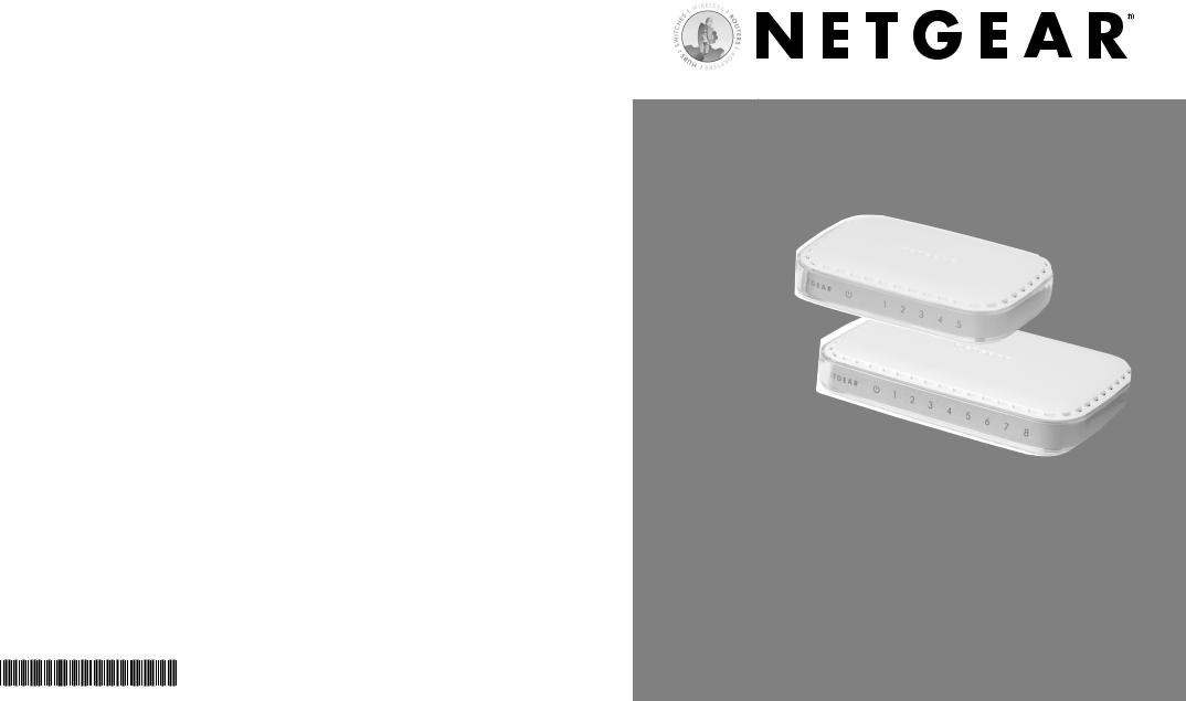 NETGEAR FS605 v3, FS608 v3 User Manual
