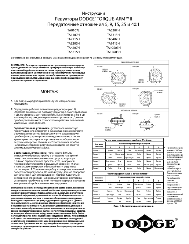 Baldor Torque Arm Ii User Manual