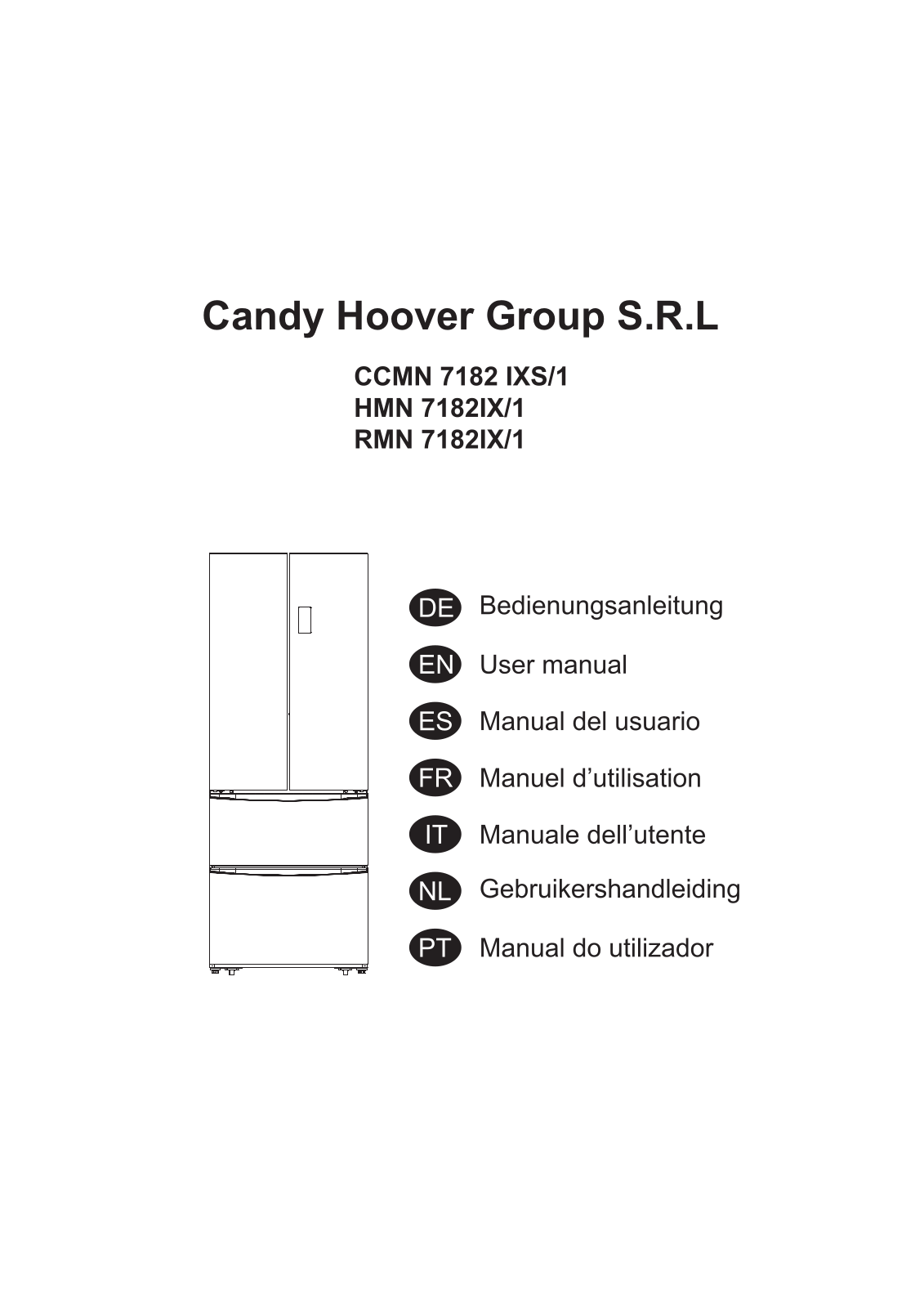 Hoover HMN7186BK, HMN7186XK User Manual