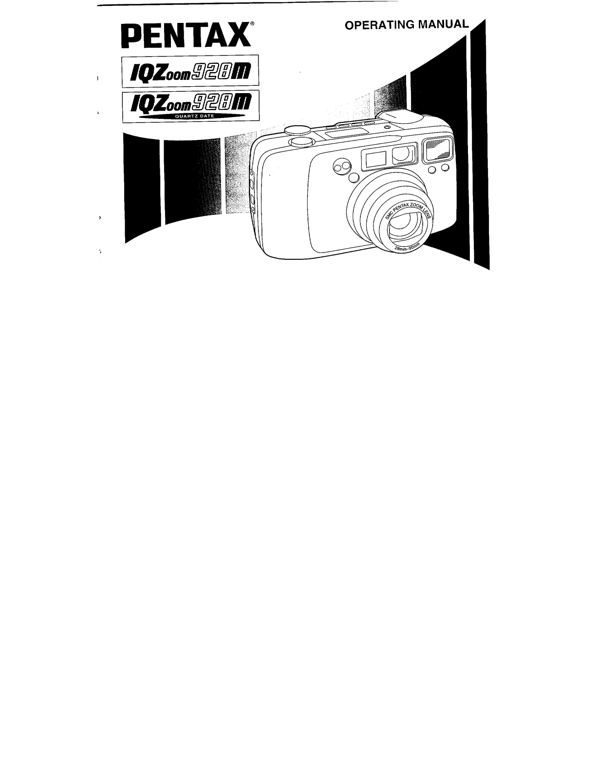 Pentax 928M User Manual