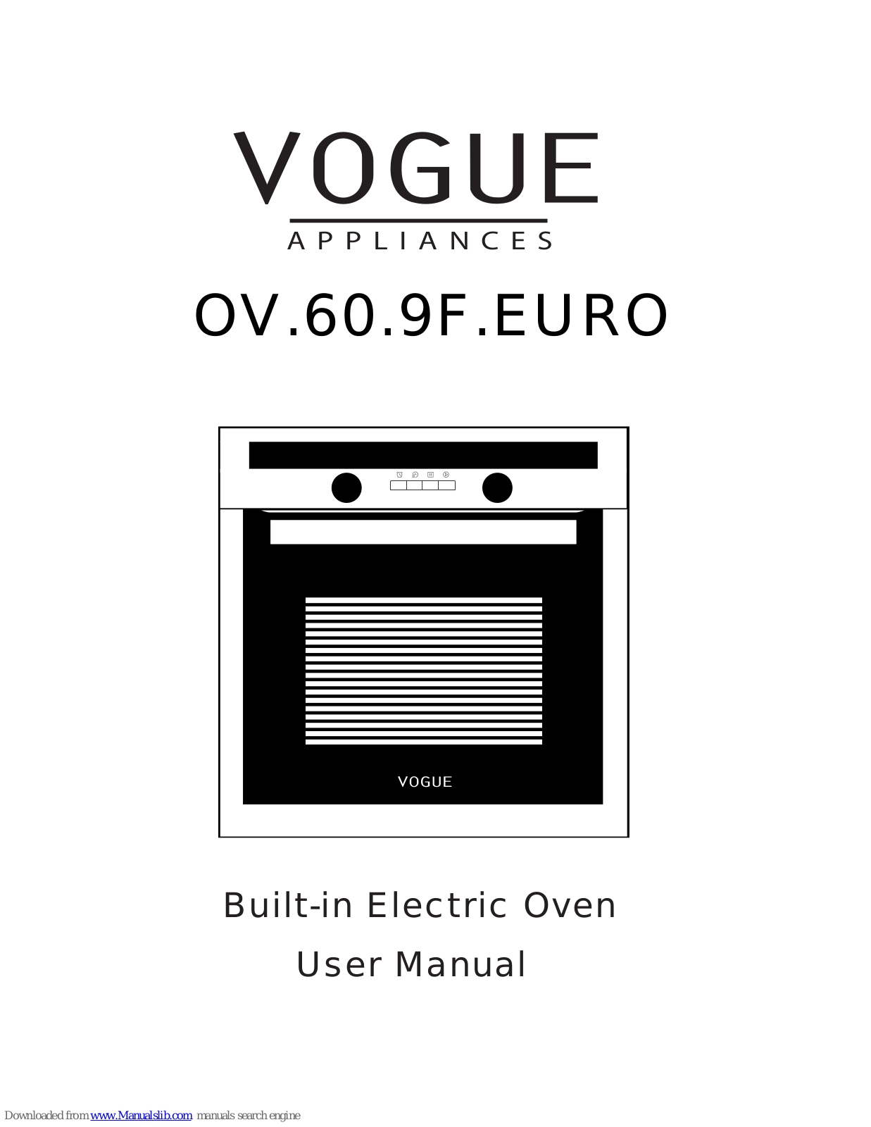 Vogue OV.60.9F.EURO User Manual