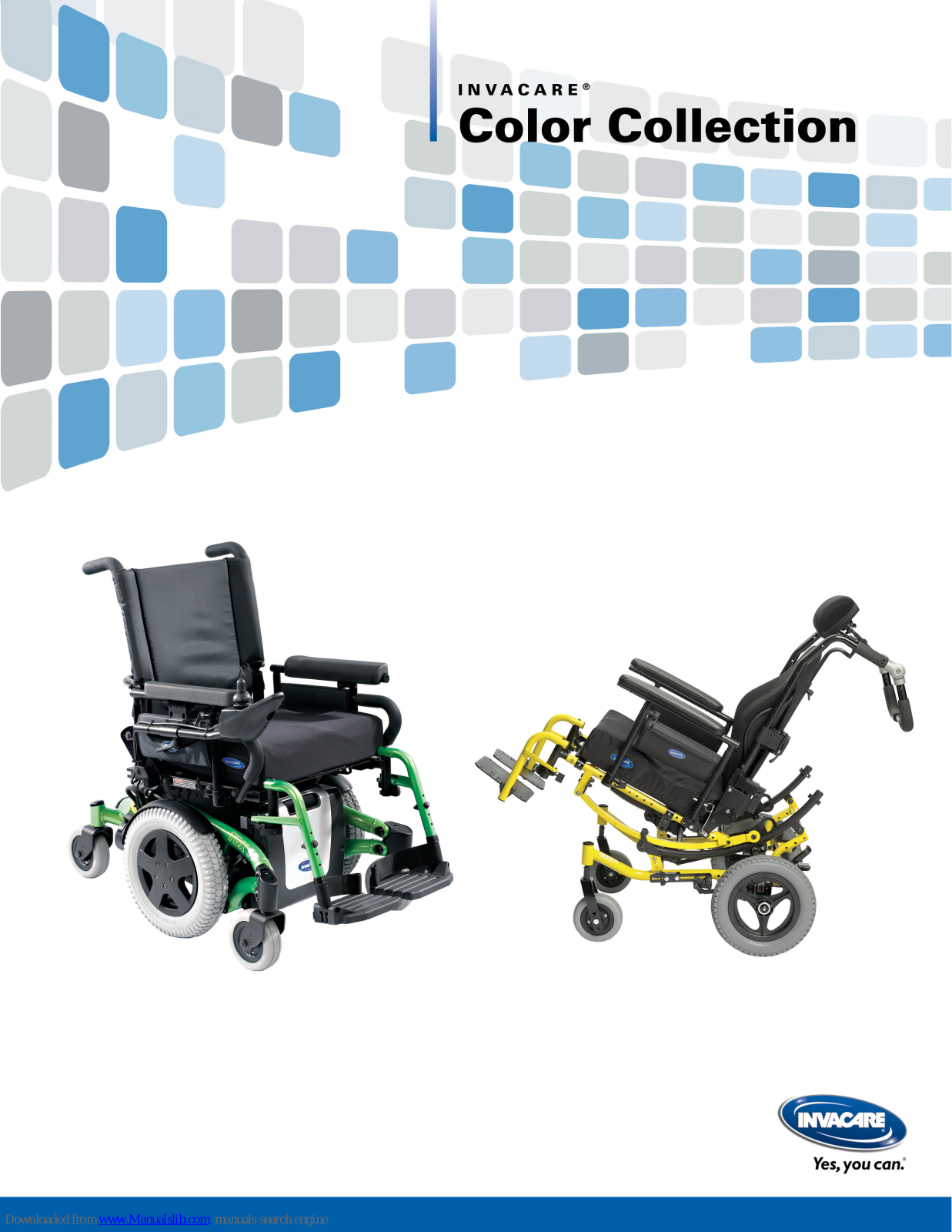 Invacare Color Collection Owner's Manual