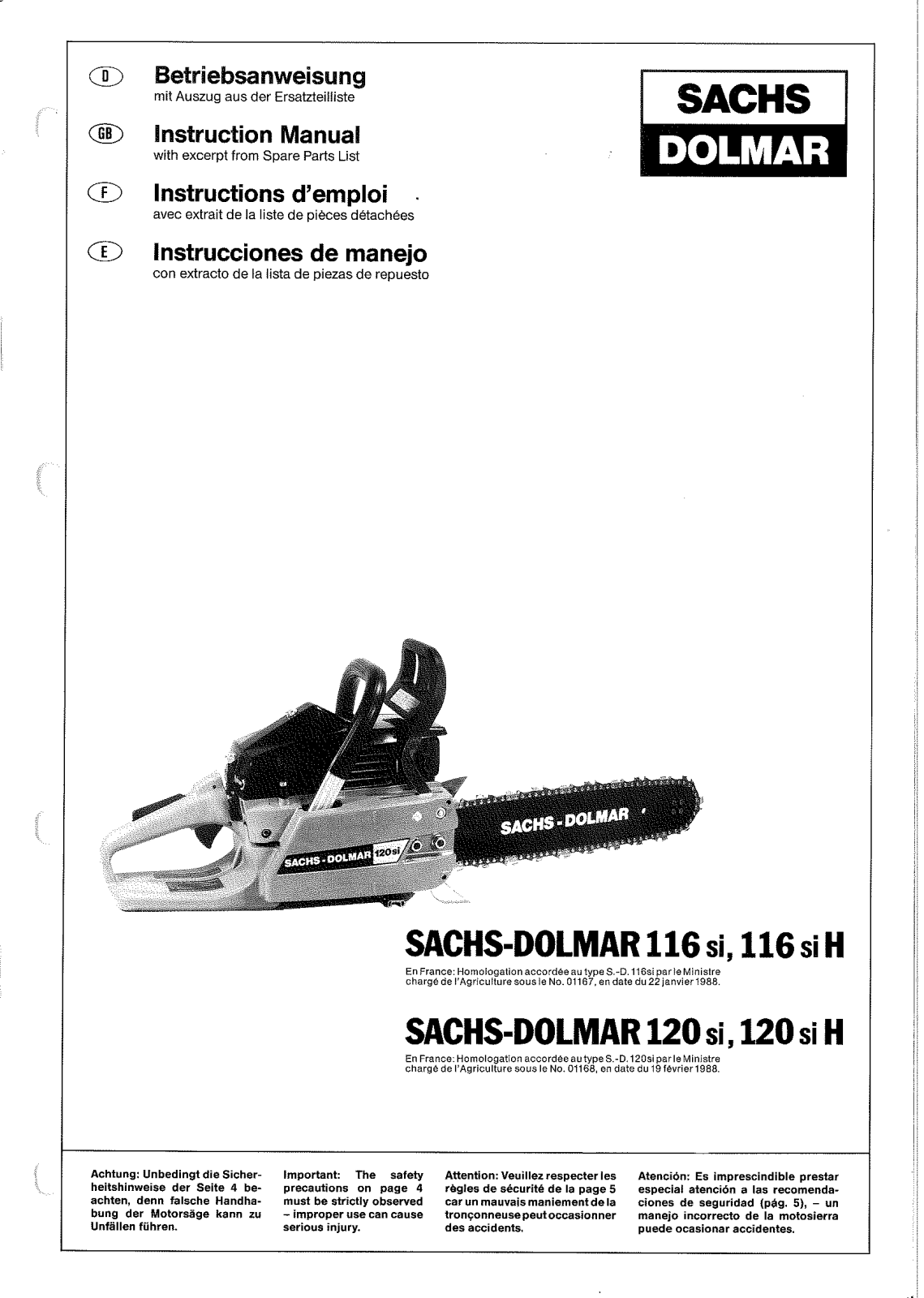 MAKITA 116SI, 116SIH, 120SI, 120SIH User Manual