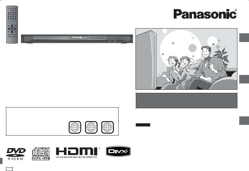 Panasonic DVD-S511 User Manual