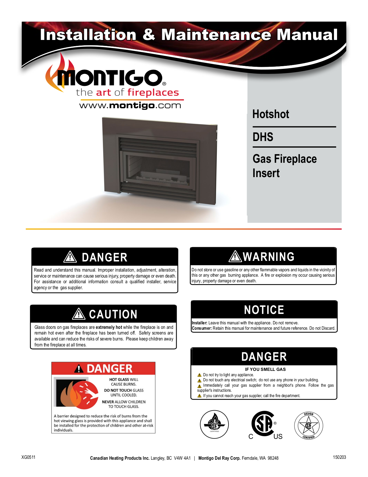 Montigo DHS User Manual