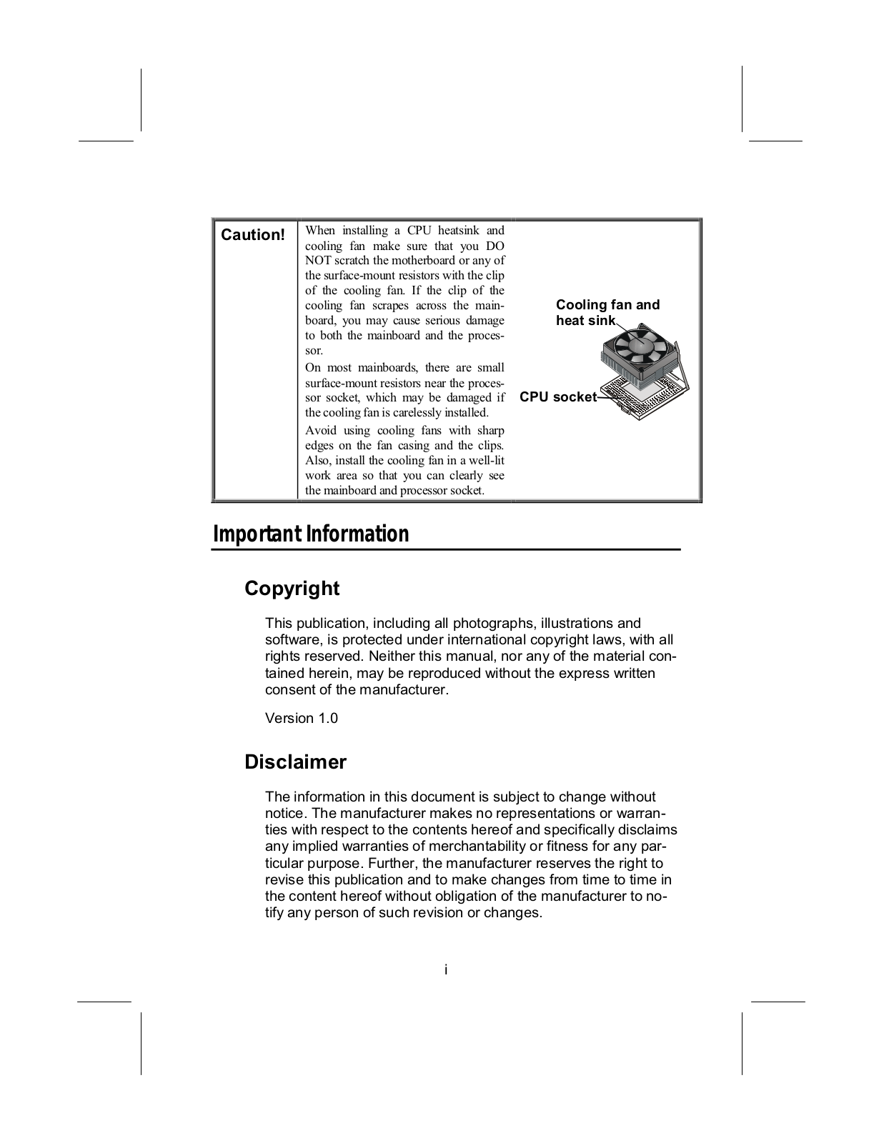 Ecs P6VAA User Manual